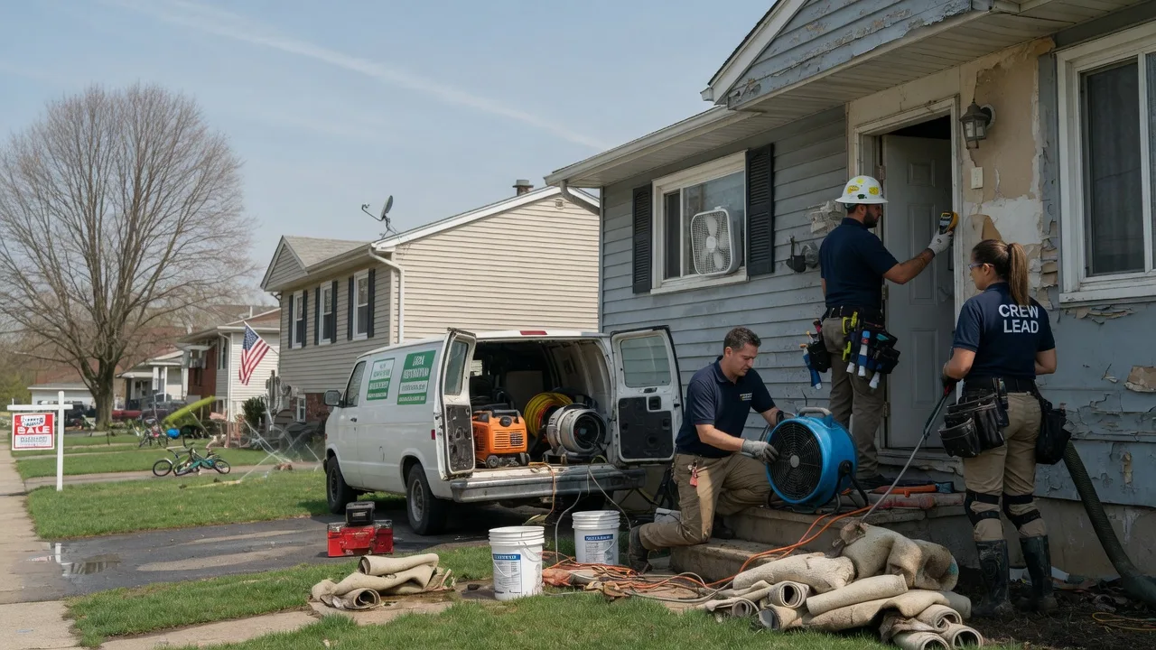 Flood Cleanup in Hopkins, MI near me