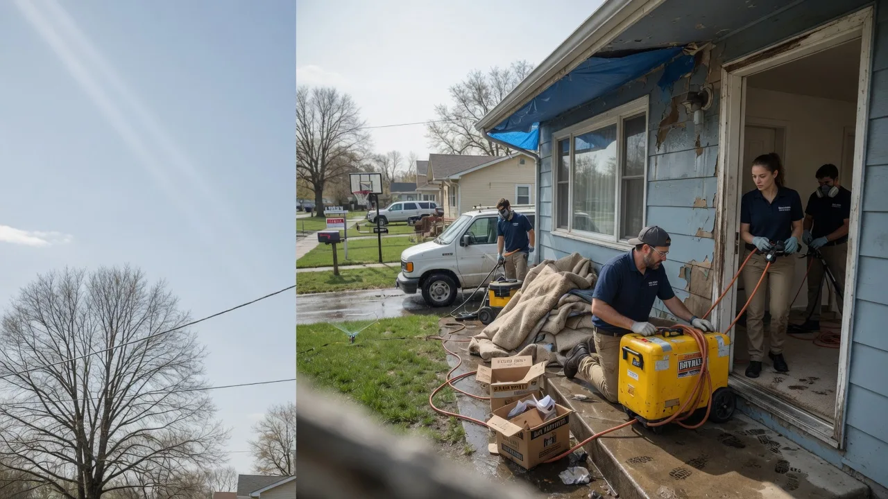 Basement Flood Cleanup in Hopkins, MI near me